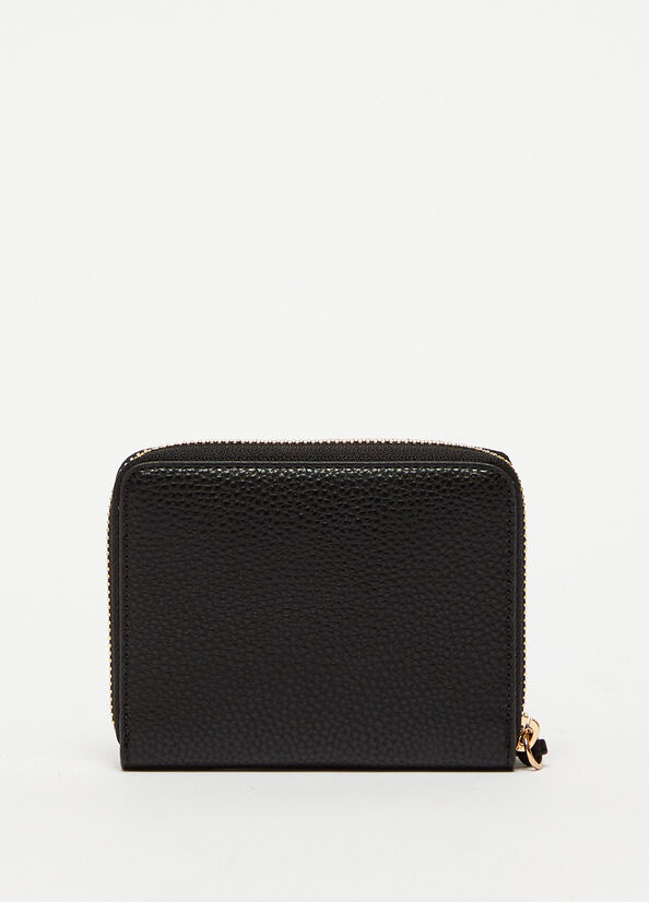 Black Liu Jo Eco-Friendly With Charm Women's Wallets | EOR-096482