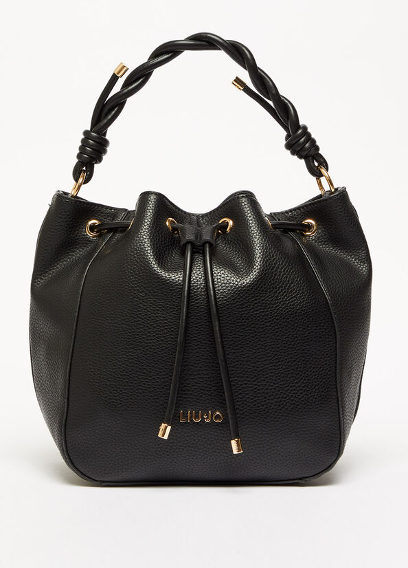 Black Liu Jo Eco-Friendly Women's Bucket Bags | EJA-735492