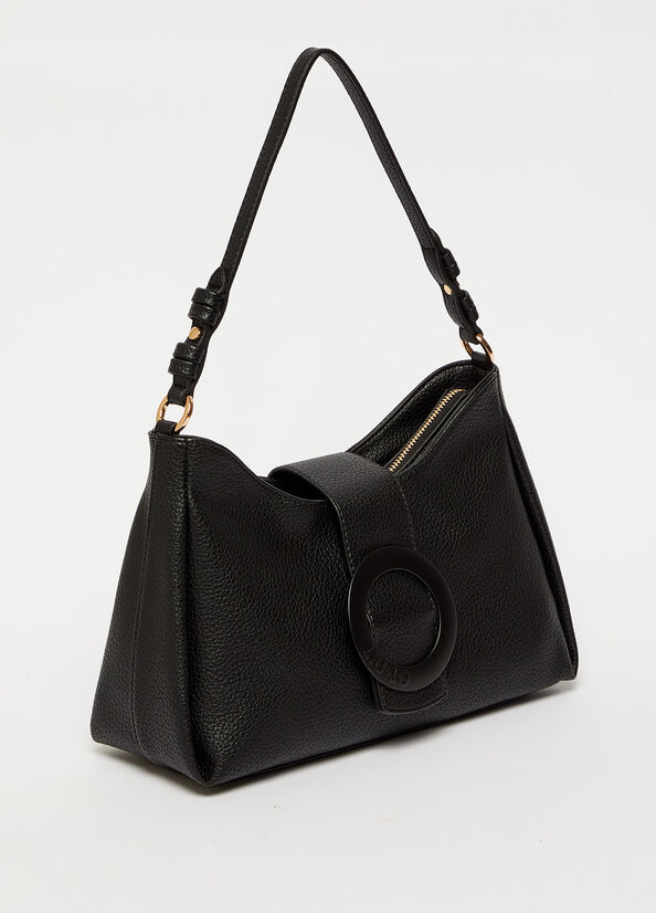 Black Liu Jo Eco-Friendly Women's Shoulder Bags | TUM-401786