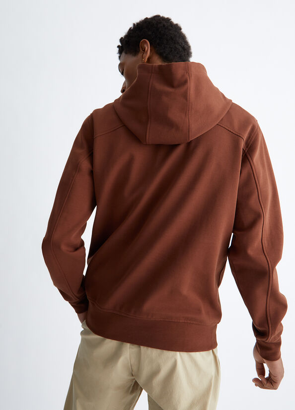 Brown Liu Jo Hooded Men's Sweaters | JRF-793612