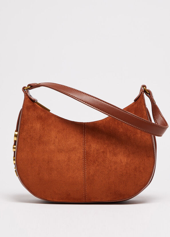 Brown Liu Jo Suede Women's Crossbody Bags | QVL-739684