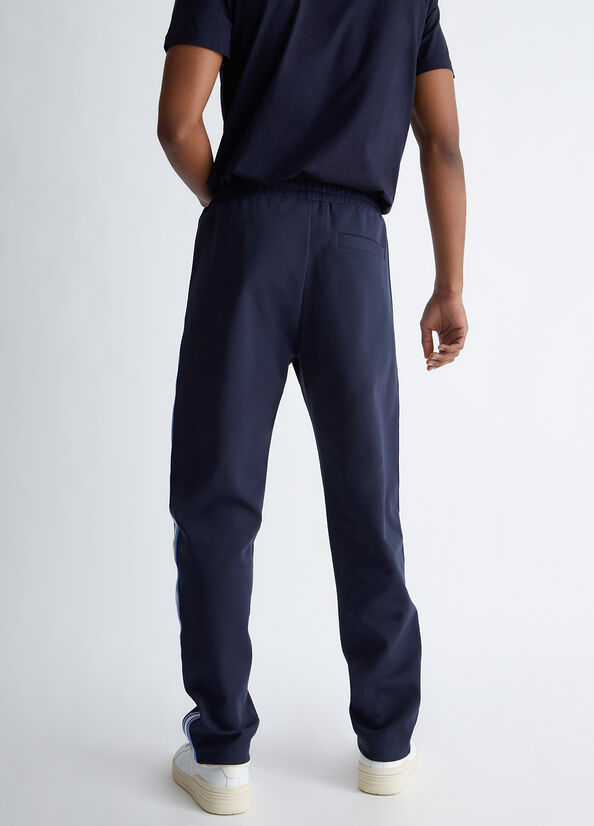 Dark Blue Liu Jo Tracksuit Bottoms Men's Pants | VKH-671902