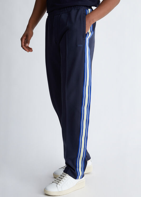 Dark Blue Liu Jo Tracksuit Bottoms Men's Pants | VKH-671902