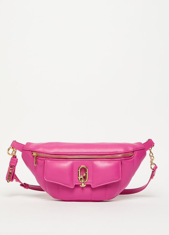 Fuchsia Liu Jo Eco-Friendly Pouch Women's Belt Bags | TNQ-851467