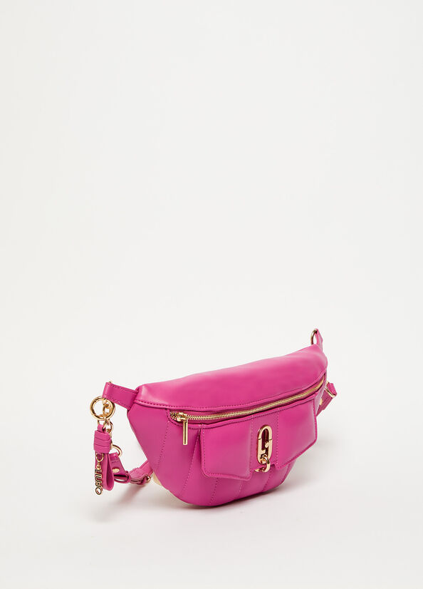 Fuchsia Liu Jo Eco-Friendly Pouch Women's Belt Bags | TNQ-851467