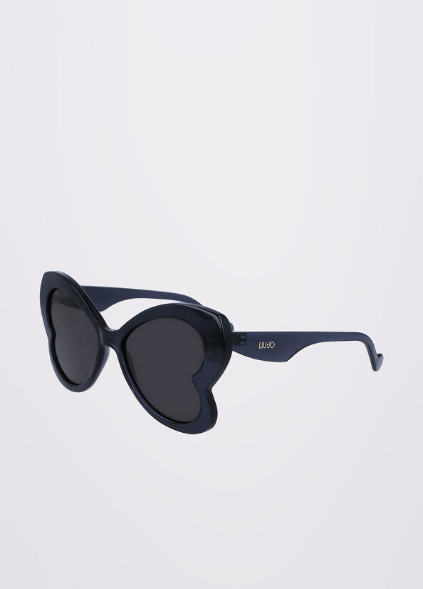 Grey Liu Jo Butterfly Women's Sunglasses | QSZ-047259