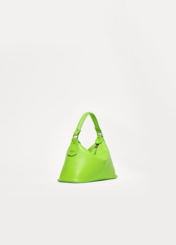 Light Green Liu Jo Leather Mini Hobo Women's Crossbody Bags | AVX-123856