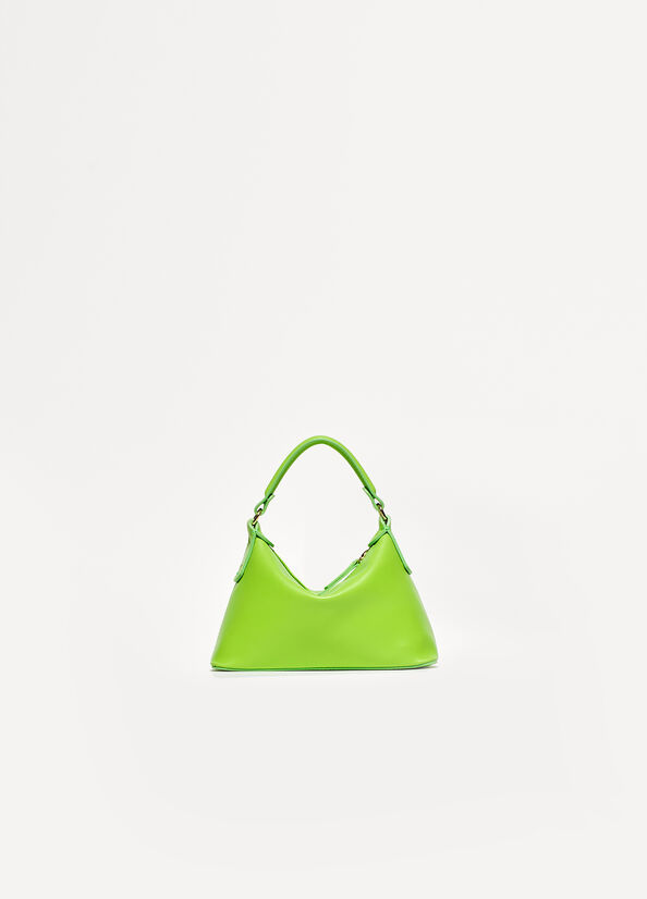 Light Green Liu Jo Leather Mini Hobo Women's Crossbody Bags | AVX-123856