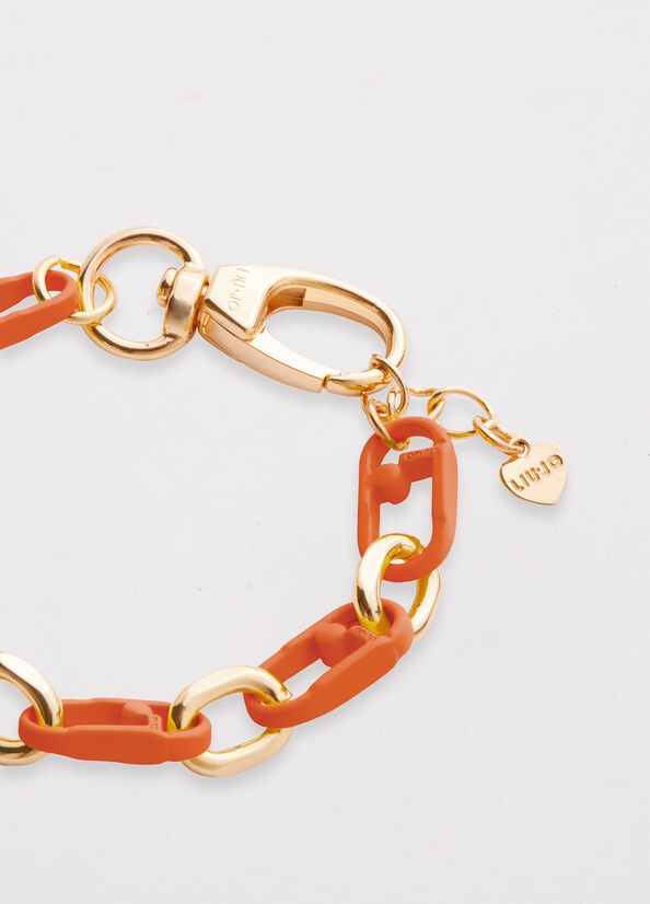 Orange Liu Jo Monogram Bracelet Women's Jewelry | MYS-689145