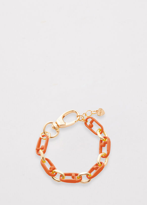 Orange Liu Jo Monogram Bracelet Women\'s Jewelry | MYS-689145