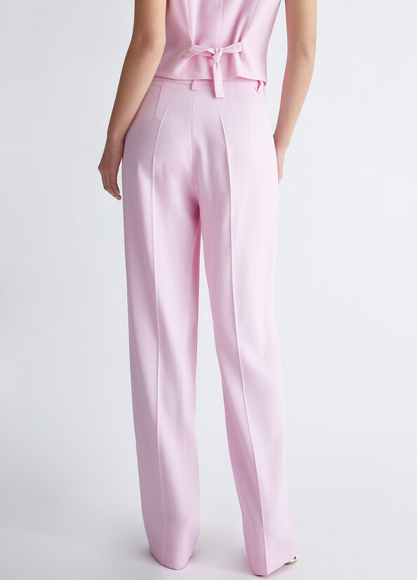 Pink Liu Jo Eco-Friendly Francoise Women's Pants | AJL-930218