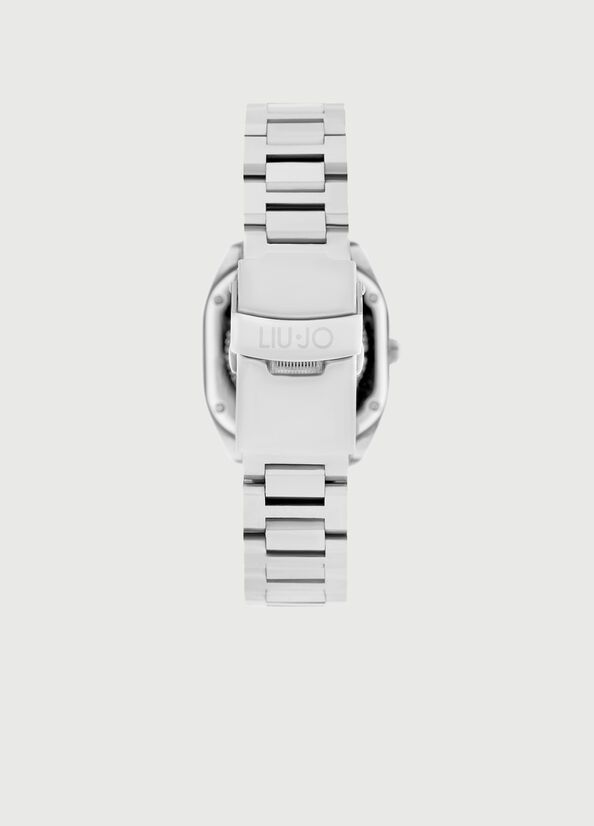 Silver Liu Jo Steel With Diamantés Women's Watches | OBW-740586