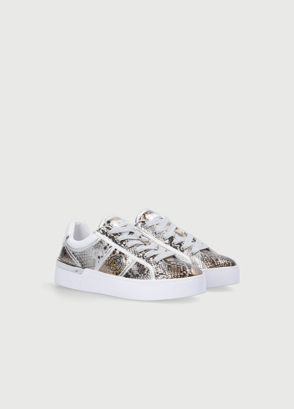 Snake Liu Jo With Snakeskin Effect Print Women's Sneakers | WNJ-938541