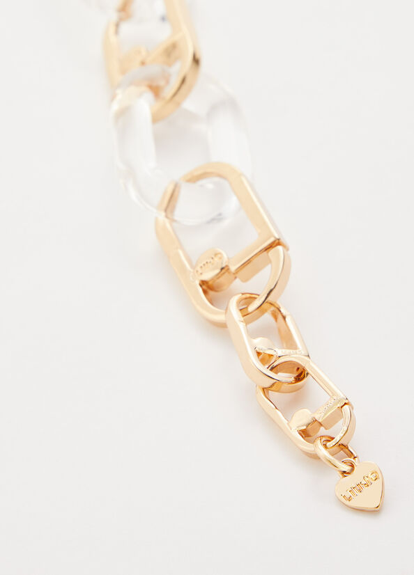 White Liu Jo Monogram Bracelet Women's Jewelry | CHX-971548