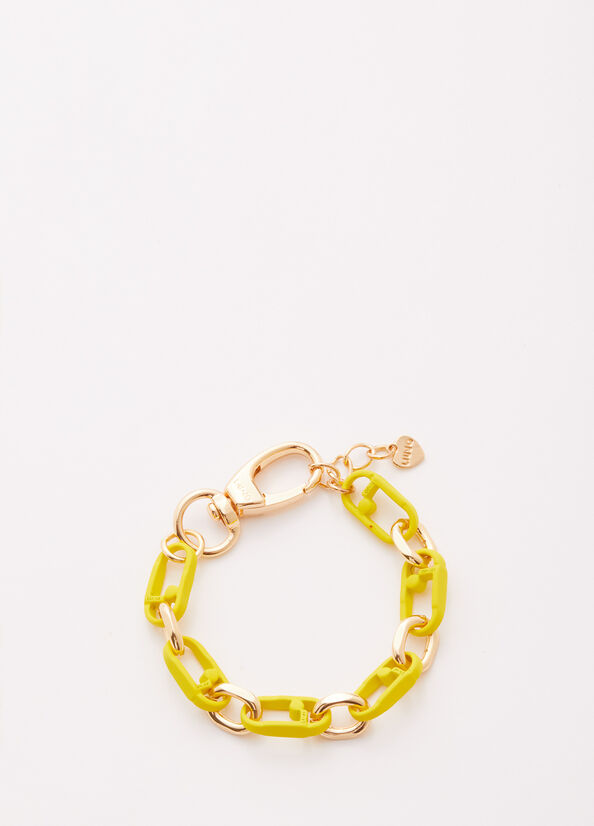 Yellow Liu Jo Monogram Bracelet Women\'s Jewelry | LAH-437592