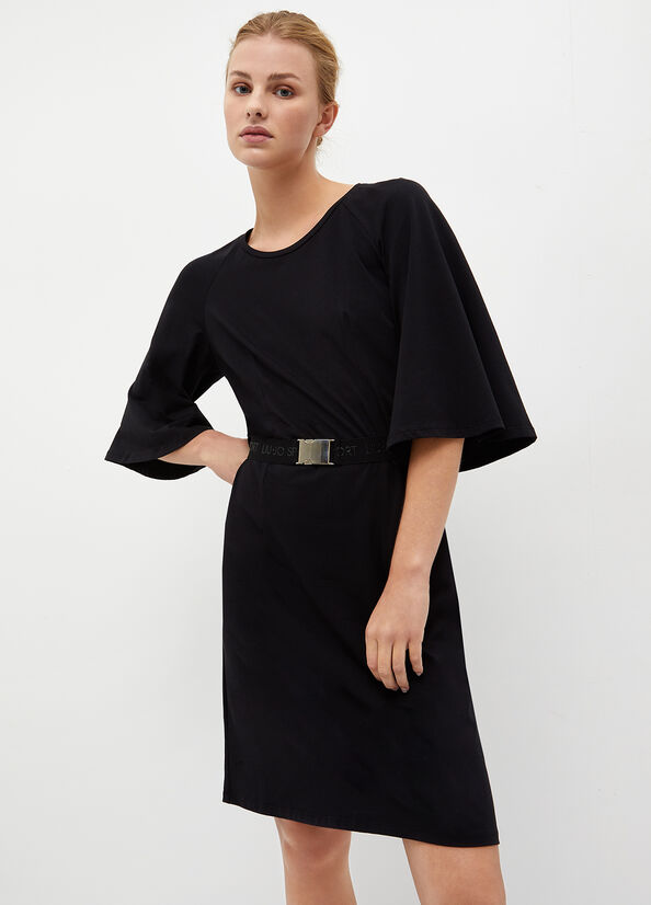 Black Liu Jo Eco-Friendly With Women's Dress | NAG-928051