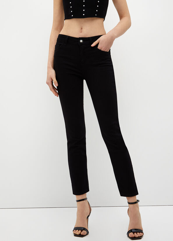 Black Liu Jo Eco-Friendly Women's Skinny Jeans | BLZ-354168