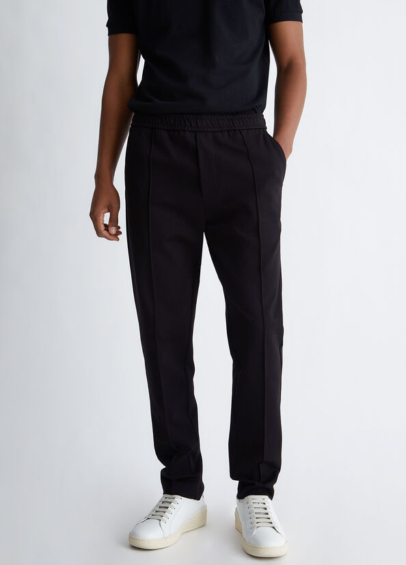 Black Liu Jo Joggers Men's Pants | XVQ-409513