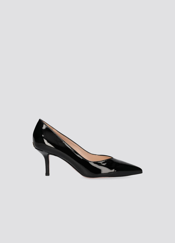 Black Liu Jo Patent Leather Women's High Heels | TLG-924671