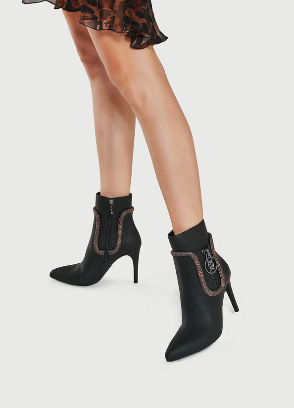 Black Liu Jo With Stiletto Heel Women's Ankle Boots | COL-784931