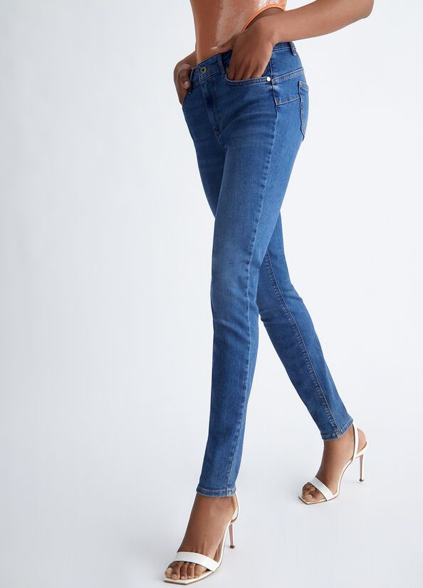 Blue Liu Jo Eco-Friendly Women's Skinny Jeans | AJB-914078