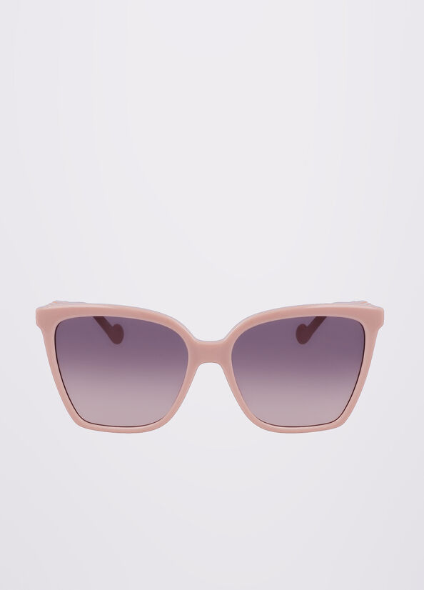 Coral Liu Jo Squared Women's Sunglasses | OVH-309518