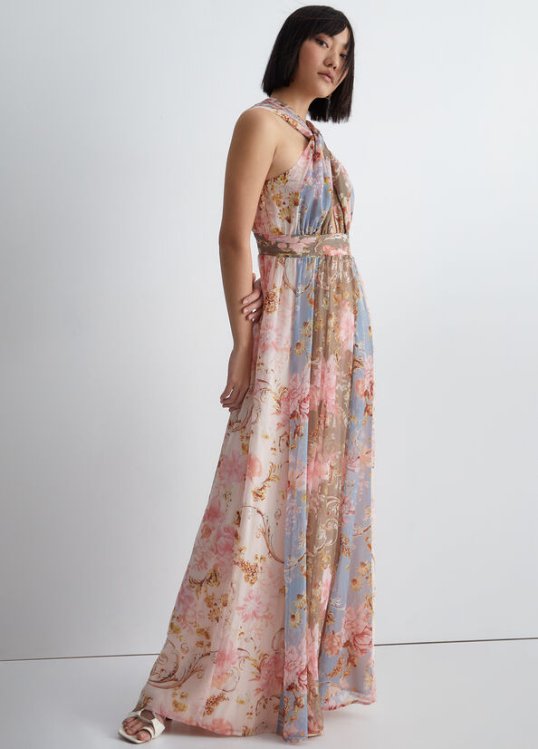 Flower Liu Jo Eco-Friendly Floral Women's Dress | DNJ-986214