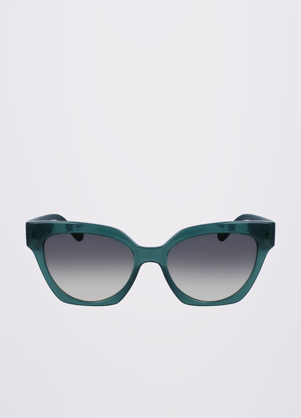 Light Green Liu Jo With 3d Pattern Women's Sunglasses | KHL-701593