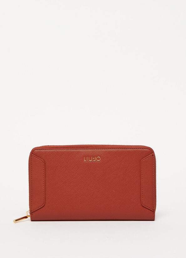 Red Liu Jo Large Eco-Friendly Women's Wallets | YBG-290685